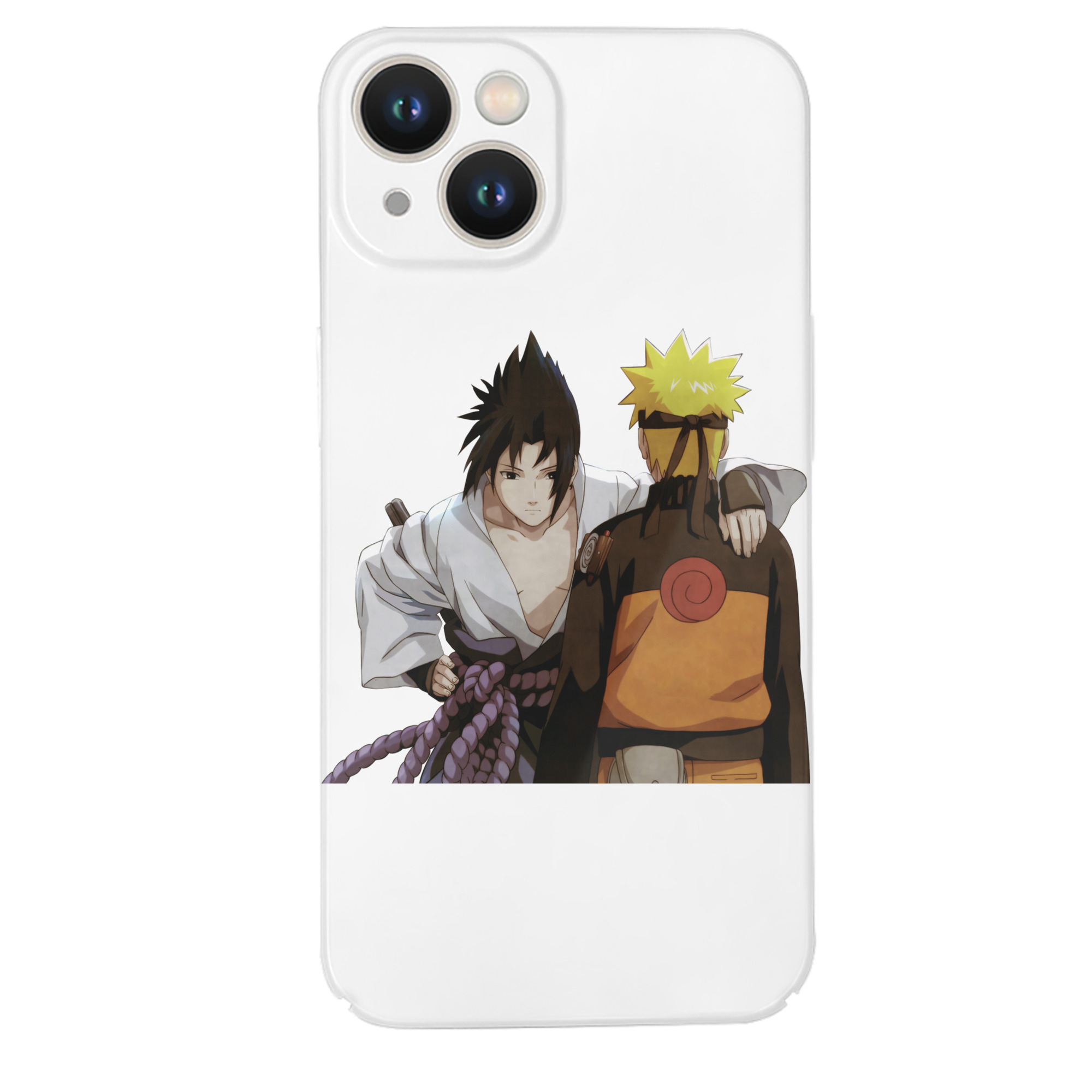 （画像用） NARUTO -ナルト- うちは サスケ Uchiha Sasuke 【iPhone 14シリーズ対応】ハードケース
